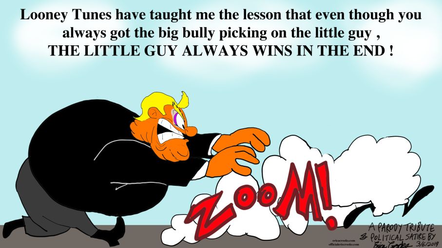 Trump Looney Tunes parody